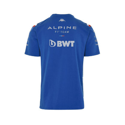 ALPINE  F1 Team×KappaTシャツ ブルー
