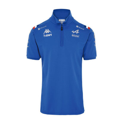 ALPINE  F1 Team×Kappaポロシャツ ブルー
