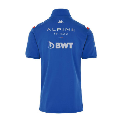 ALPINE  F1 Team×Kappaポロシャツ ブルー