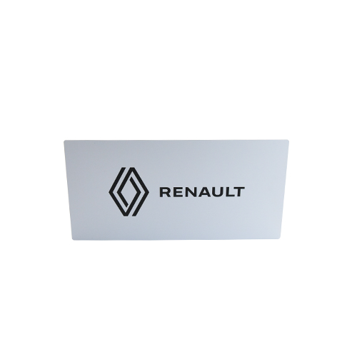 RENAULT ナンバープレートマスク（ホワイト）
