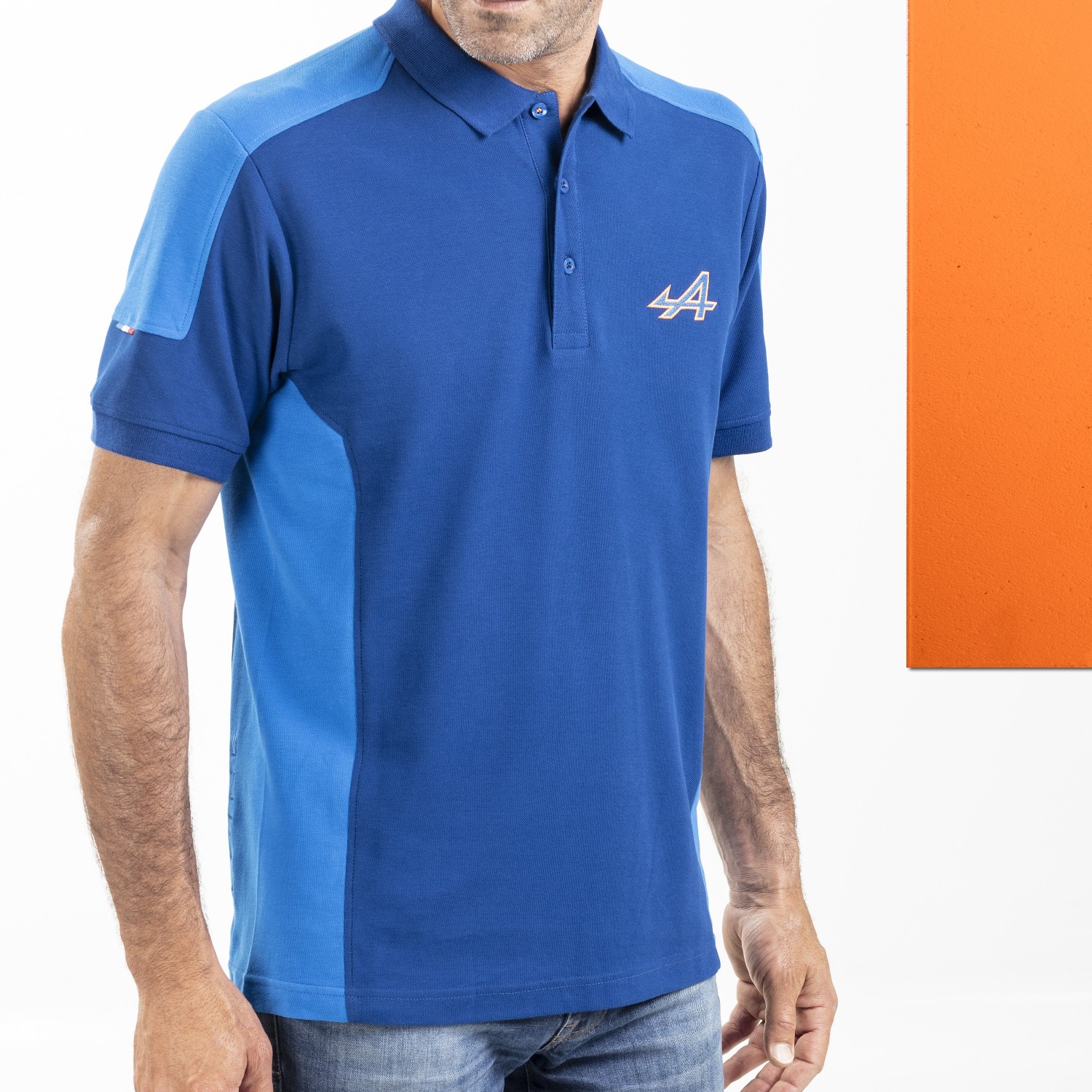 Alpine Racing ポロシャツ ブルー