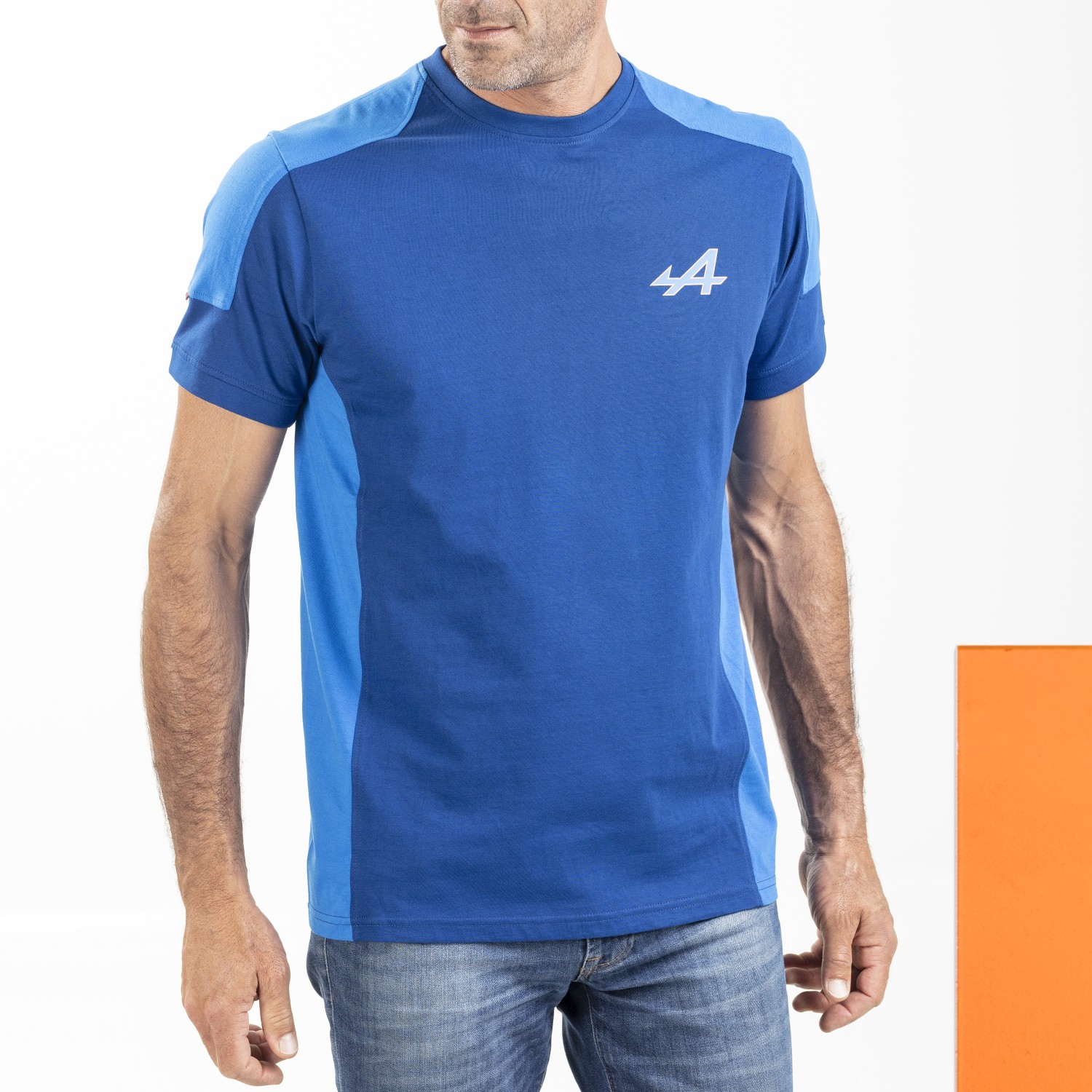 Alpine Racing Tシャツ ブルー